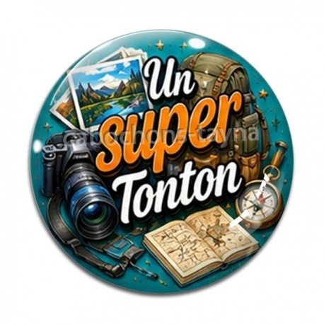 Cabochon Verre - un super tonton