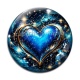 Cabochon Verre - coeur