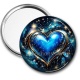 Miroir de poche - coeur
