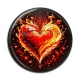 Cabochon Résine - coeur