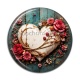 Cabochon Résine - coeur