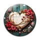 Cabochon Verre - coeur