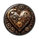 Cabochon Résine - coeur