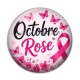 Cabochon Résine - octobre rose
