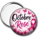 Miroir de poche - octobre rose