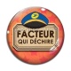 Cabochon Verre - facteur qui déchire