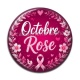 Cabochon Résine - octobre rose