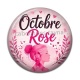 Cabochon Résine - octobre rose