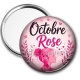 Miroir de poche - octobre rose