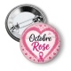 Badge - octobre rose
