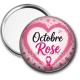 Miroir de poche - octobre rose