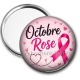 Miroir de poche - octobre rose