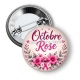 Badge - octobre rose