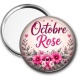 Miroir de poche - octobre rose
