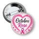 Badge - octobre rose