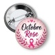 Badge - octobre rose