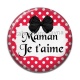 Cabochon Résine - maman je t'aime