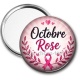 Miroir de poche - octobre rose