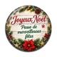 Cabochon Résine -  joyeux noël