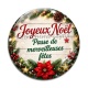 Cabochon Verre -  joyeux noël