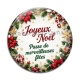 Cabochon Verre -  joyeux noël