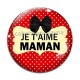 Cabochon Verre - maman je t'aime