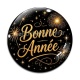 Cabochon Verre - bonne année
