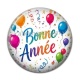Cabochon Résine - bonne année