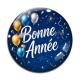 Cabochon Verre - bonne année