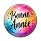 Cabochon Résine - bonne année