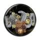 Cabochon Résine - Steampunk serpent