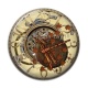 Cabochon Résine - Steampunk montre libellule