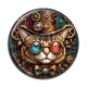 Cabochon Résine - Steampunk chat