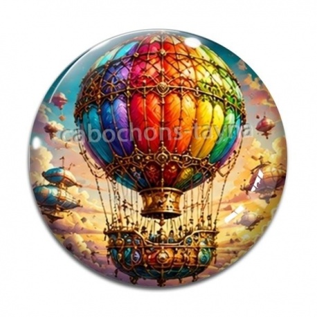 Cabochon Verre - Steampunk