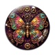 Cabochon Verre - Steampunk papillon