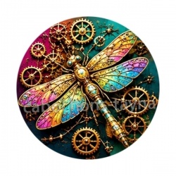 Steampunk libellule