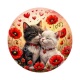 chat coquelicot
