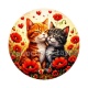 chat coquelicot