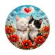 chat coquelicot