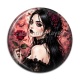 Cabochon Résine - femme gothique