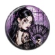 Cabochon Résine - femme gothique