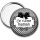 Miroir de poche - on t'aime maman