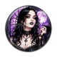 Cabochon Résine - femme gothique