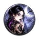 Cabochon Résine - femme gothique