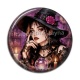 Cabochon Résine - femme gothique