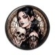 Cabochon Résine - femme gothique
