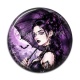 Cabochon Résine - femme gothique