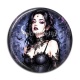 Cabochon Résine - femme gothique