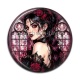 Cabochon Résine - femme gothique