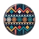 Cabochon Résine - fond aztèque